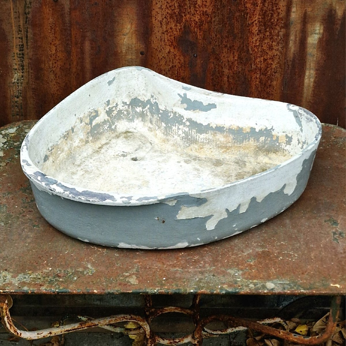 Rare Jardinière Willy Guhl-photo-2