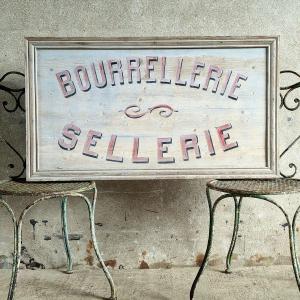 Enseigne De Sellerie 19ième