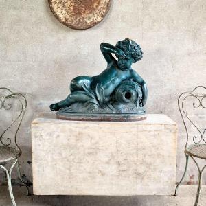 Fontaine en fonte XIXe par A.Durenne
