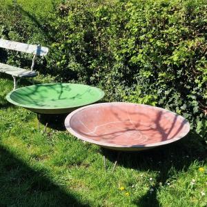 2 Xl Fiberglass Planters