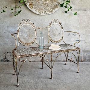 Banc de jardin 2 places