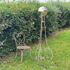 Witch Ball On Stand