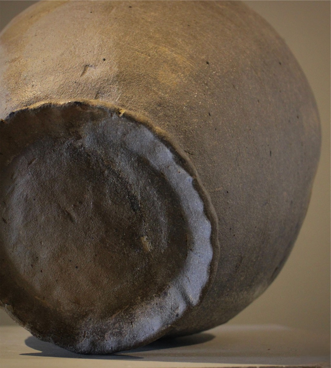 Grande cruche de Pingsdorf médiéval-photo-4