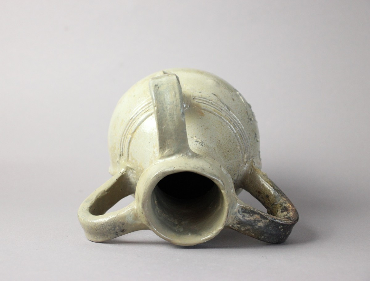 Medieval Three-handled Jug From Raeren-photo-4