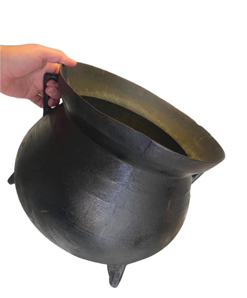 Grand Pot Médiéval Et Bronze XVI-photo-3