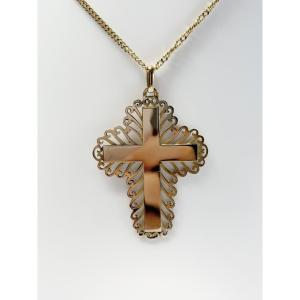 Croix or motifs ajourés 