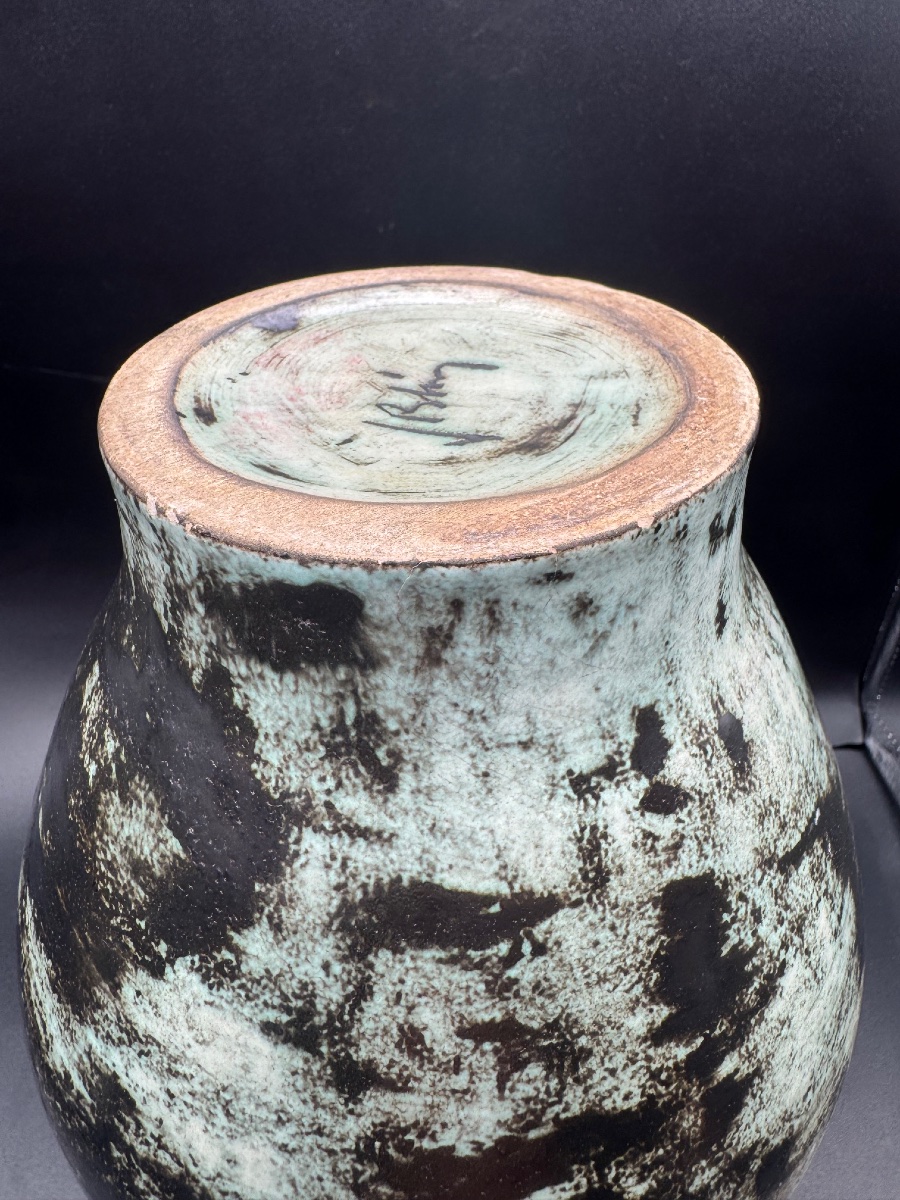 Jacques BLIN - Vase céramique scarifiée-photo-7