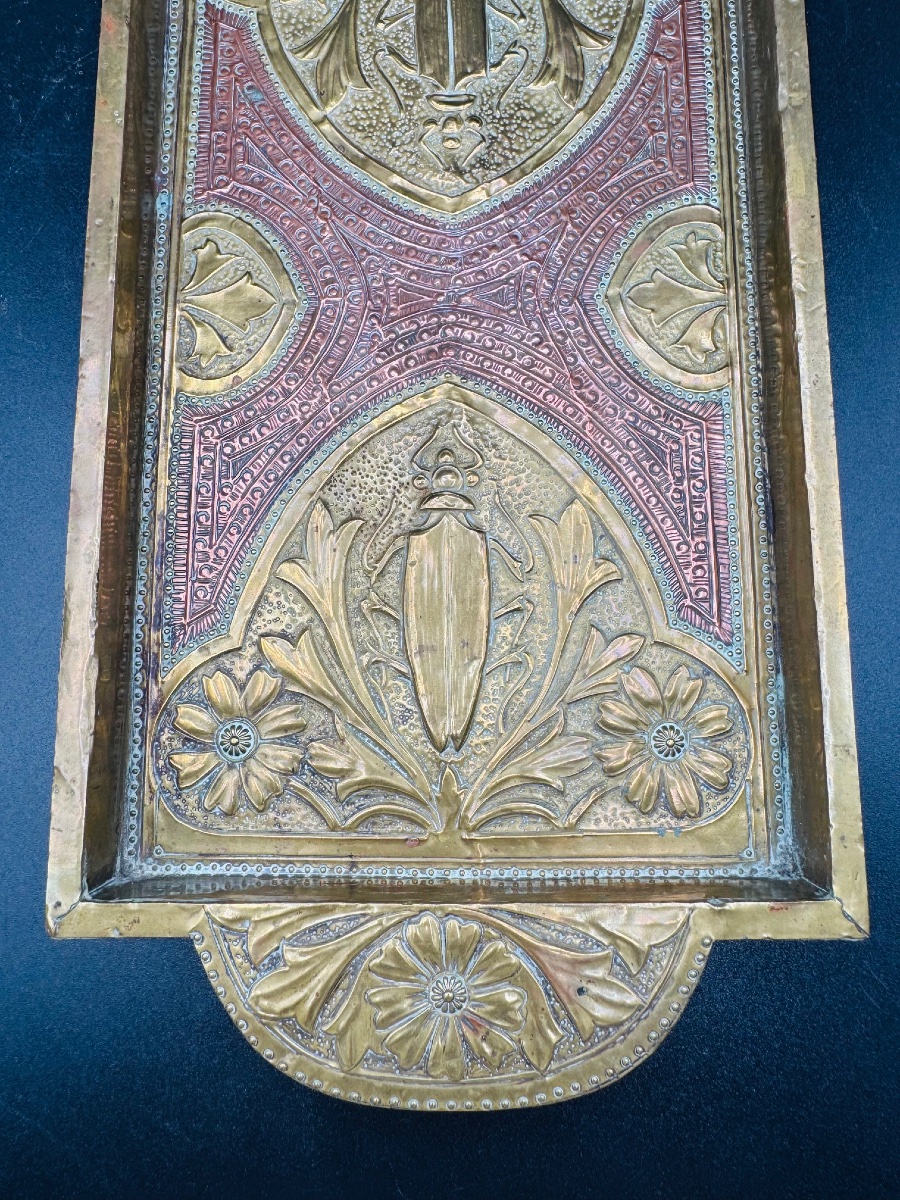 Plateau Art Nouveau Attr à Alfred DAGUET-photo-2