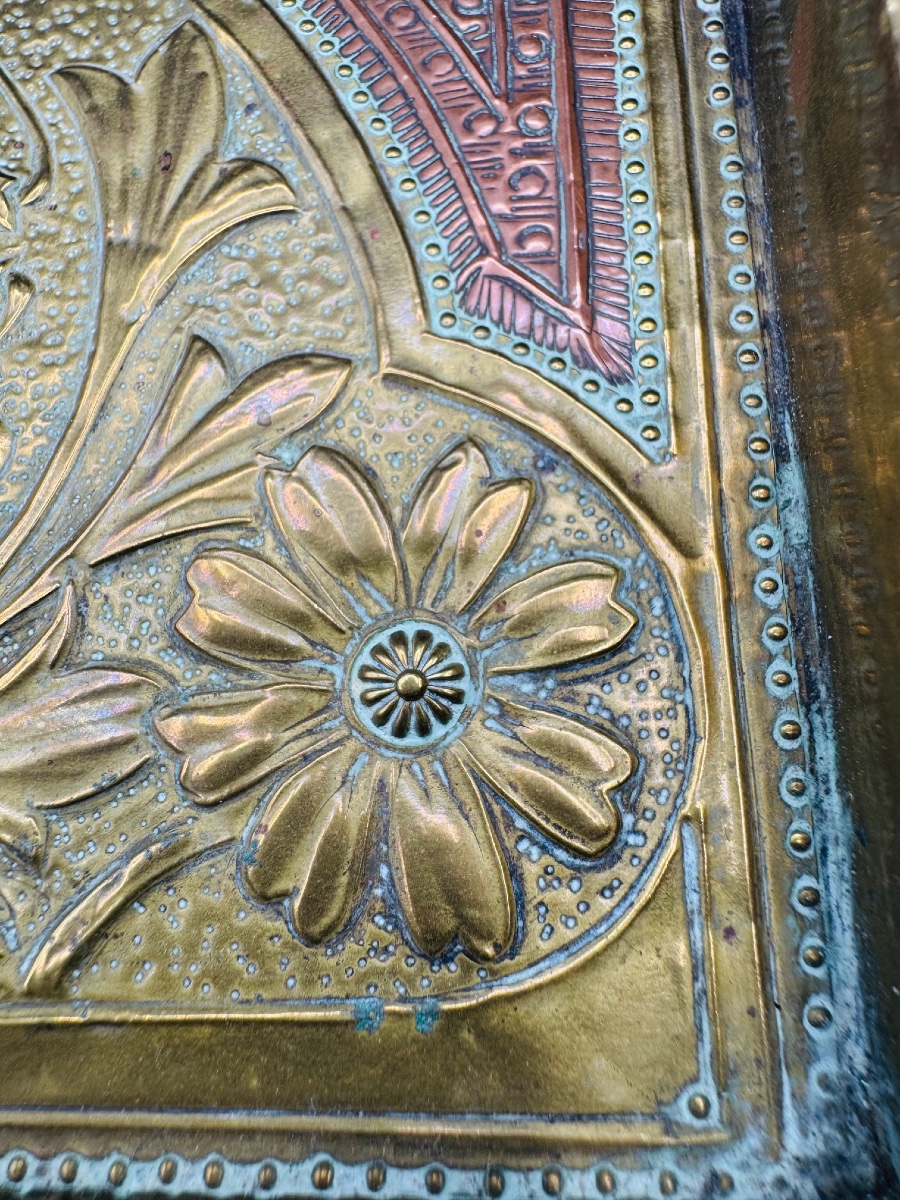 Plateau Art Nouveau Attr à Alfred DAGUET-photo-1