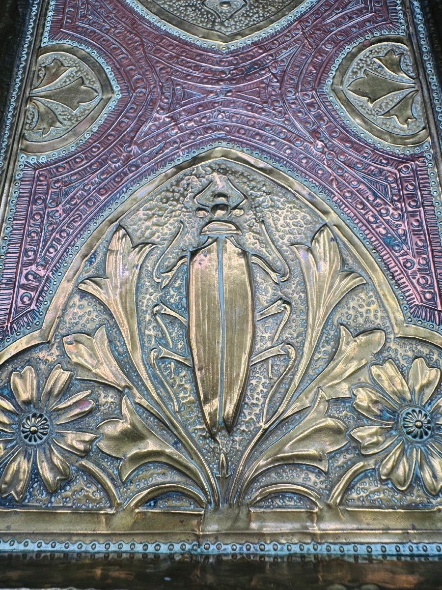 Plateau Art Nouveau Attr à Alfred DAGUET-photo-3