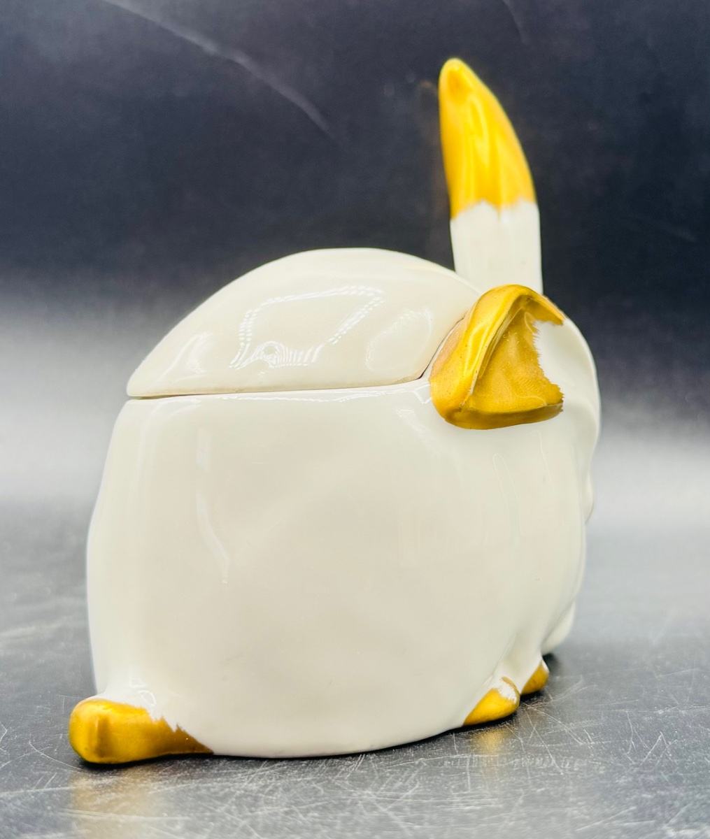 E M SANDOZ et Th HAVILAND à Limoges - Bonbonnière lapin-photo-4