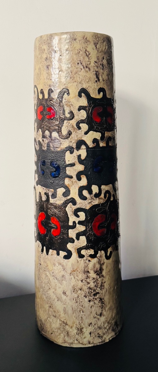 AMPHORA - PERIGNEM - VANDEWEGHE - Vase céramique émaillé - Belgique-photo-2