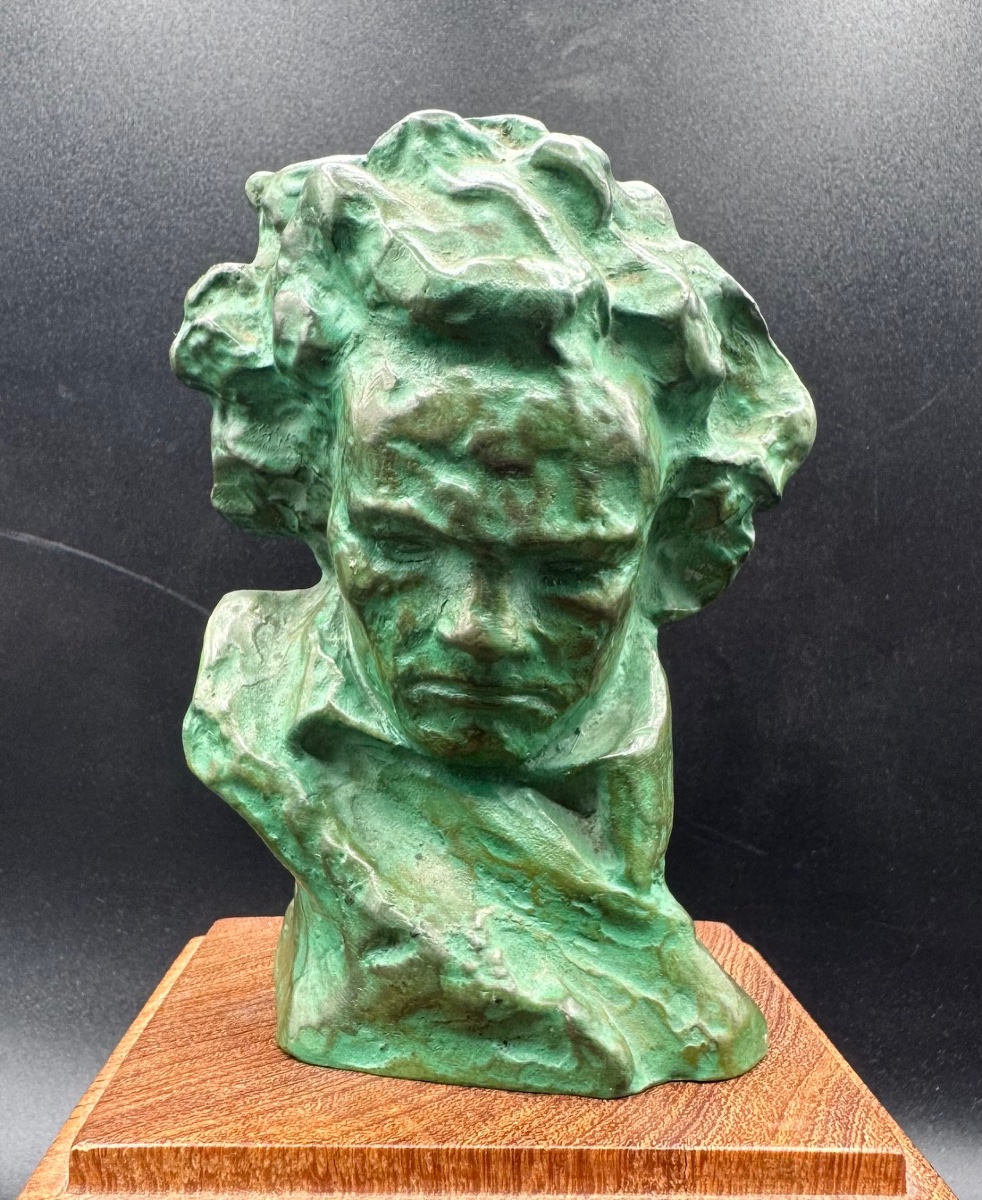 Ugo CIPRIANI - Buste Bronze Beethoven