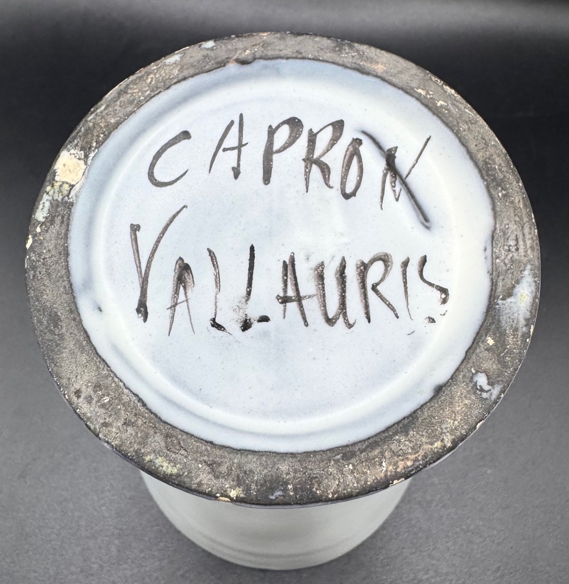 Roger Capron, Vallauris - Vase In The Shape Of A Young Girl's Bust - Designer Ceramics, 1950-photo-4