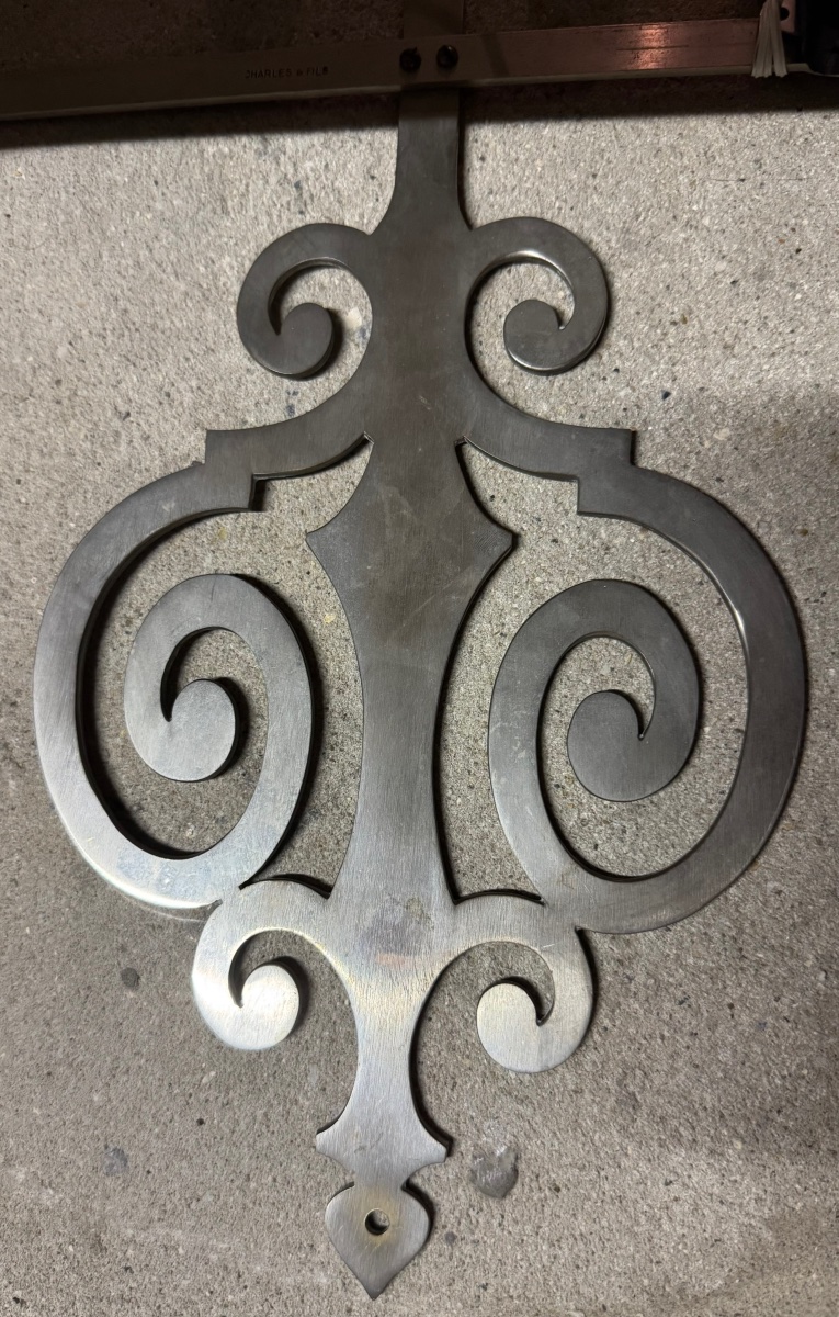 Maison Charles Et Fils Paris - "rinceaux" Wall Sconce - Signed-photo-2