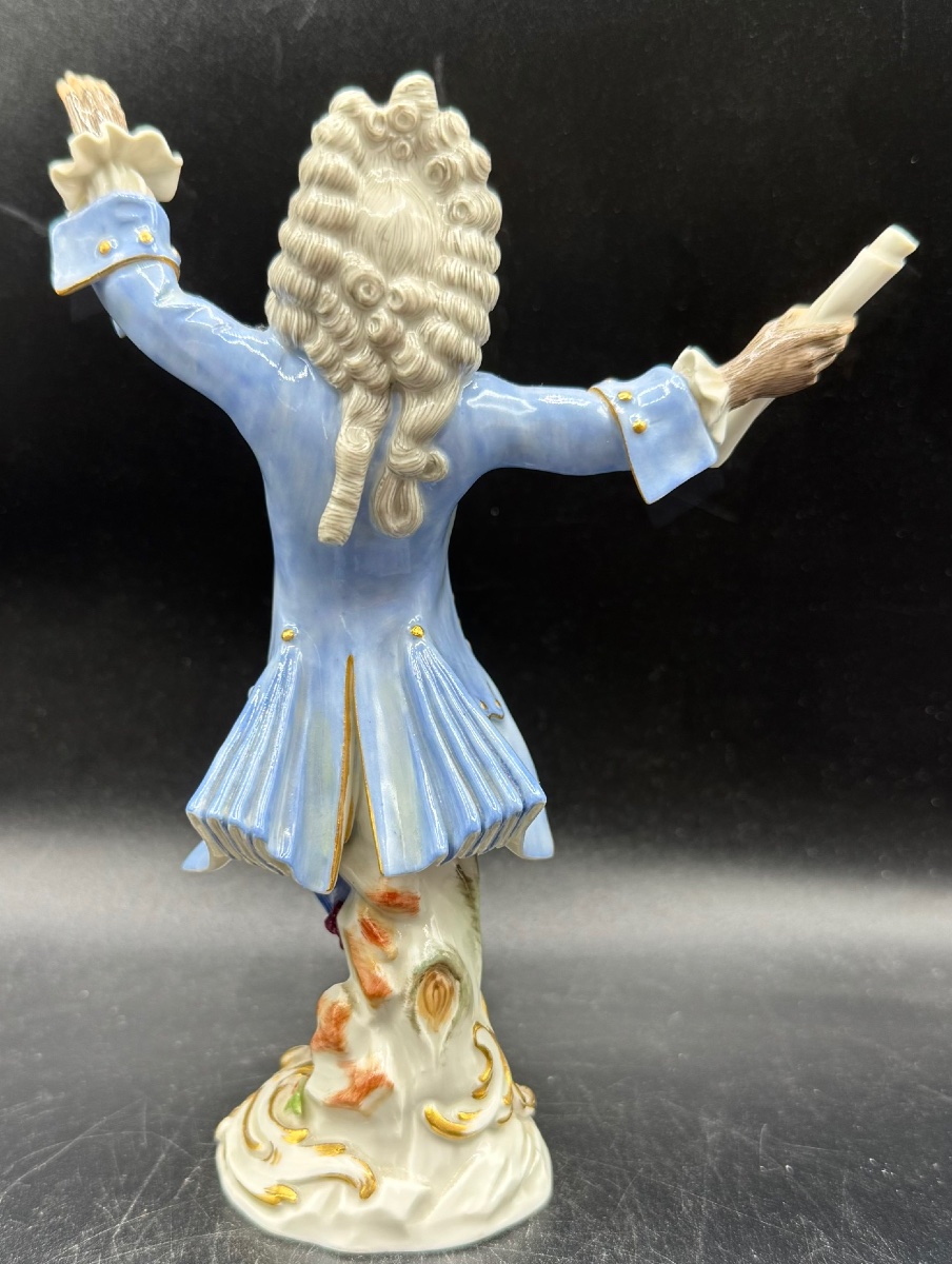 Meissen - Johan Joachim Kaendler - The Conductor - Porcelain-photo-4
