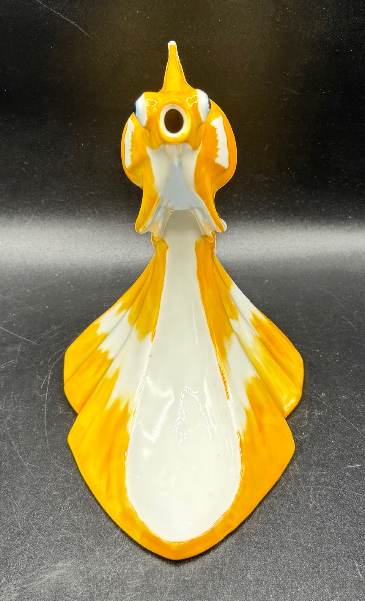 E.M.SANDOZ et Théodore HAVILAND à Limoges - Vase poisson de chine-photo-4