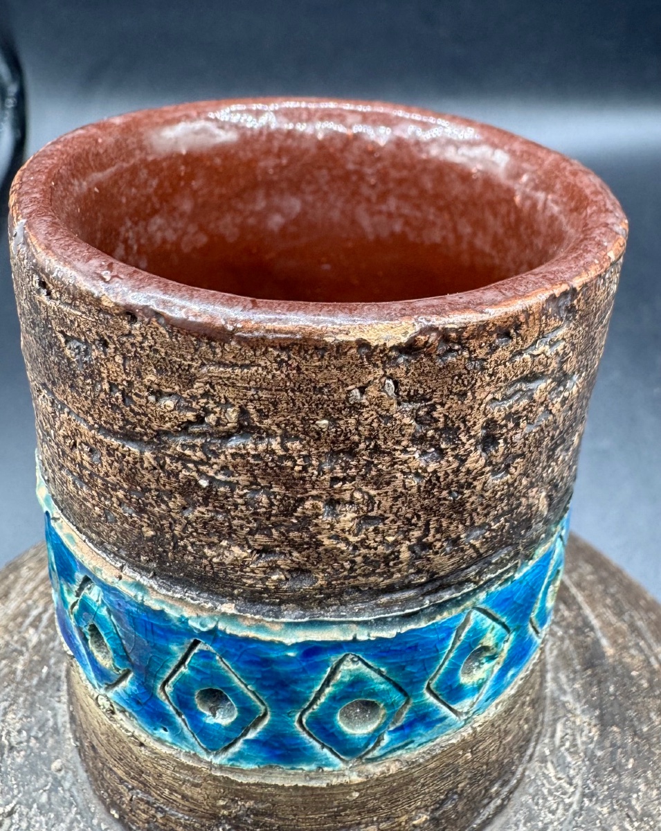 Aldo Londi Bitossi - Glazed Ceramic Vase-photo-2