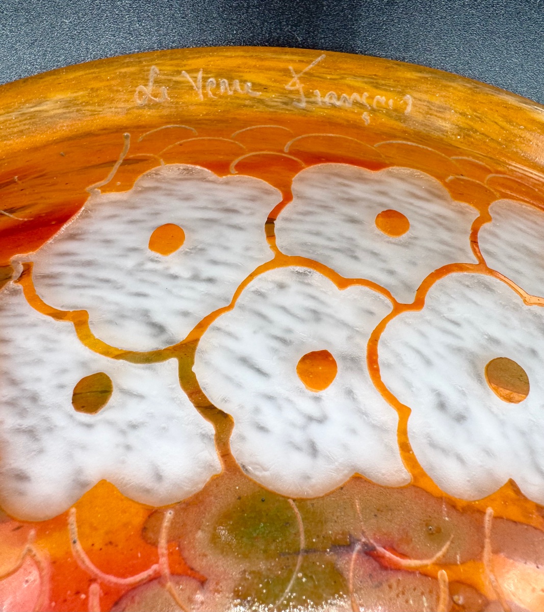 Charder - Le Verre Français - Multi-layered Glass Basin With Acid-etched Design-photo-4