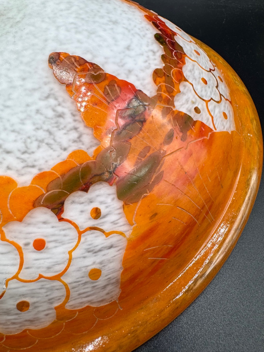 Charder - Le Verre Français - Multi-layered Glass Basin With Acid-etched Design-photo-2