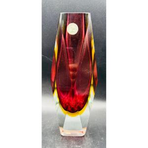 MURANO Vase sommerso attribué à Flavio Poli
