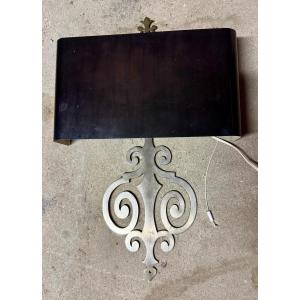Maison Charles Et Fils Paris - "rinceaux" Wall Sconce - Signed
