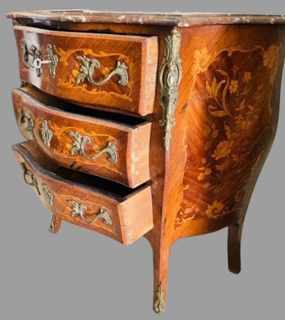 Commode en marqueterie -photo-4