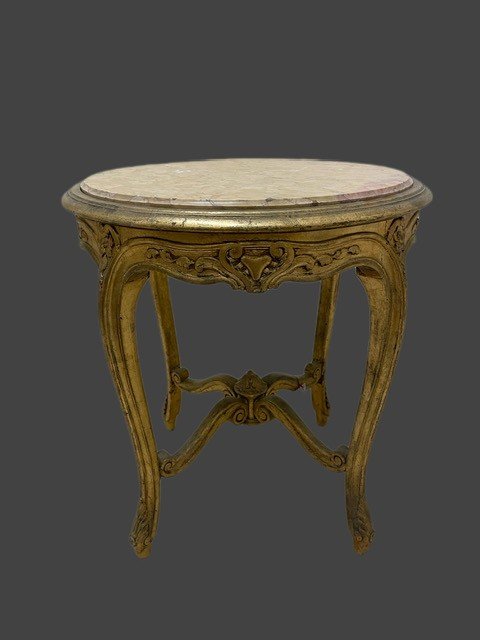 Table Basse Doree-photo-2