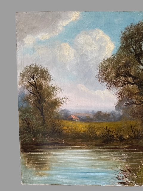 Peinture à l'Huile Sur Toile-photo-1