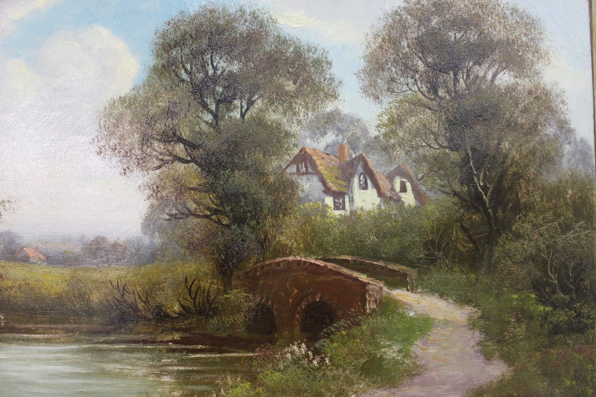 Peinture à l'Huile Sur Toile-photo-4