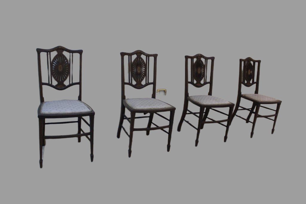 Four English Chairs