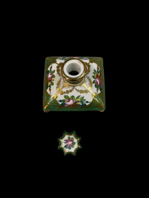 Pair Of Porcelain Perfume Bottles-photo-7