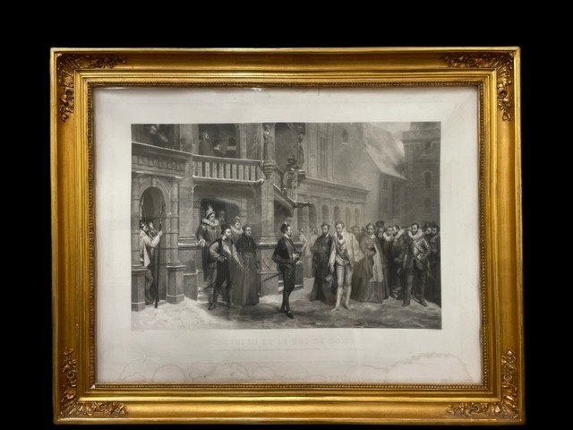 Estampe Française Du 19e Siècle-photo-4