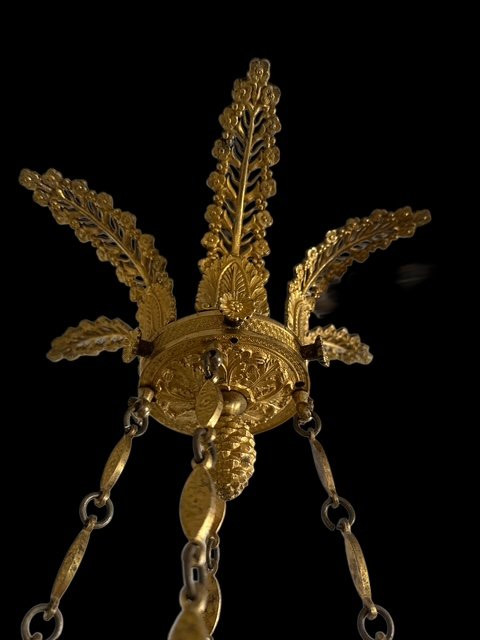 Gilt Bronze Chandelier-photo-1