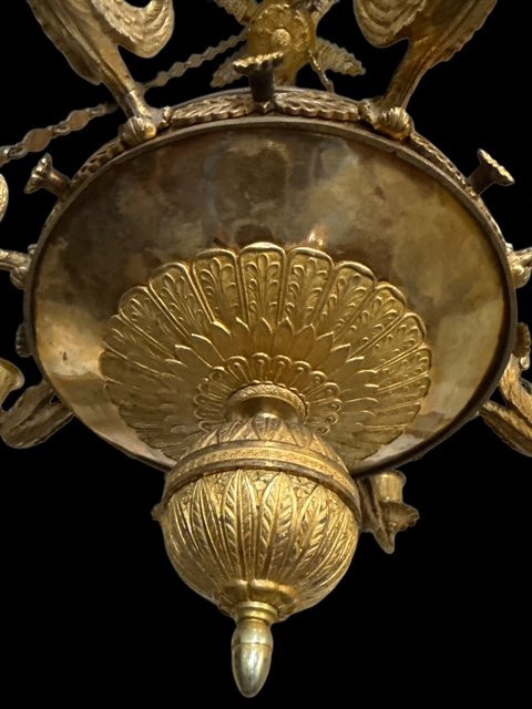 Gilt Bronze Chandelier-photo-3