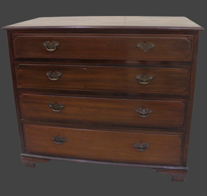 English Mahogany Chest Of Drawers-photo-4