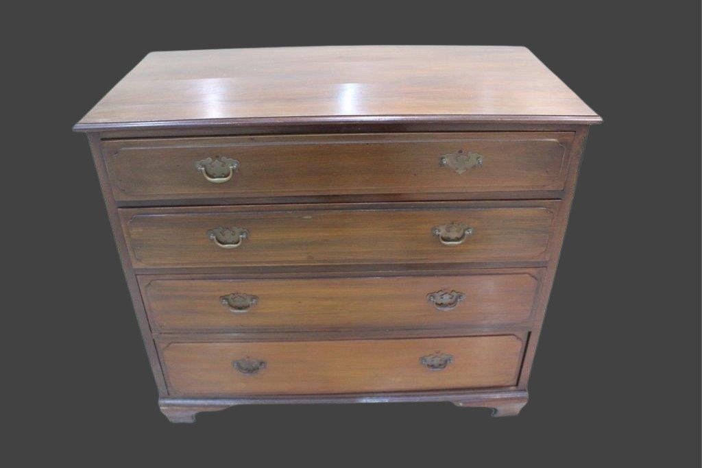 English Mahogany Chest Of Drawers-photo-8