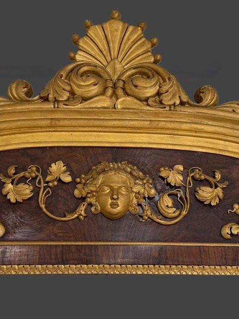 Importante console avec miroir-photo-2
