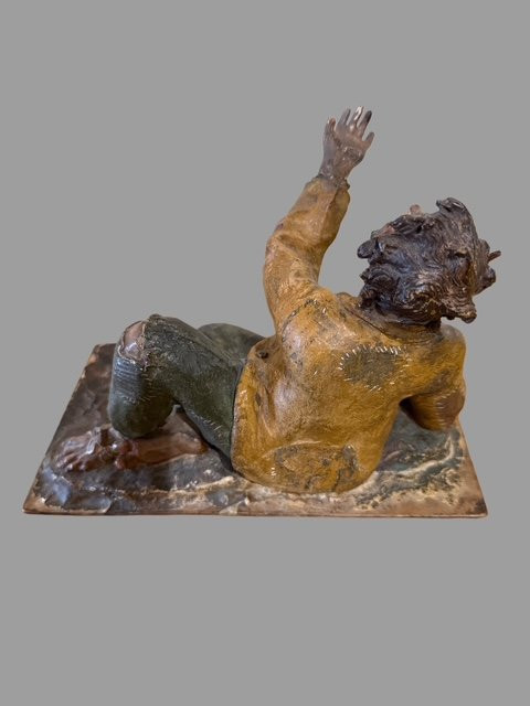 Terracotta Sculpture "g. Picano"-photo-3