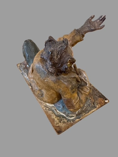 Terracotta Sculpture "g. Picano"-photo-3