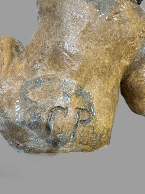Terracotta Sculpture "g. Picano"-photo-8