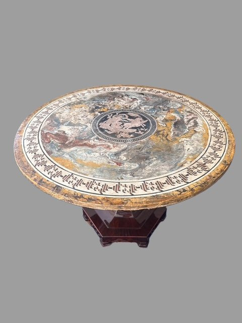 Table With Scagliola Top-photo-2