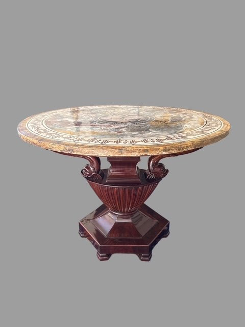 Table With Scagliola Top-photo-3