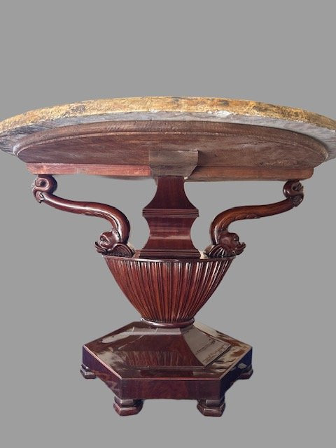 Table With Scagliola Top-photo-1
