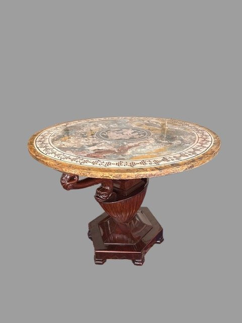 Table With Scagliola Top-photo-5