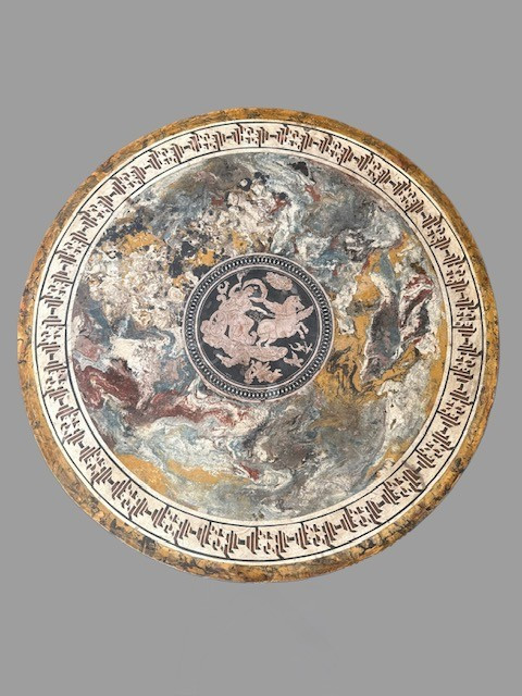 Table With Scagliola Top