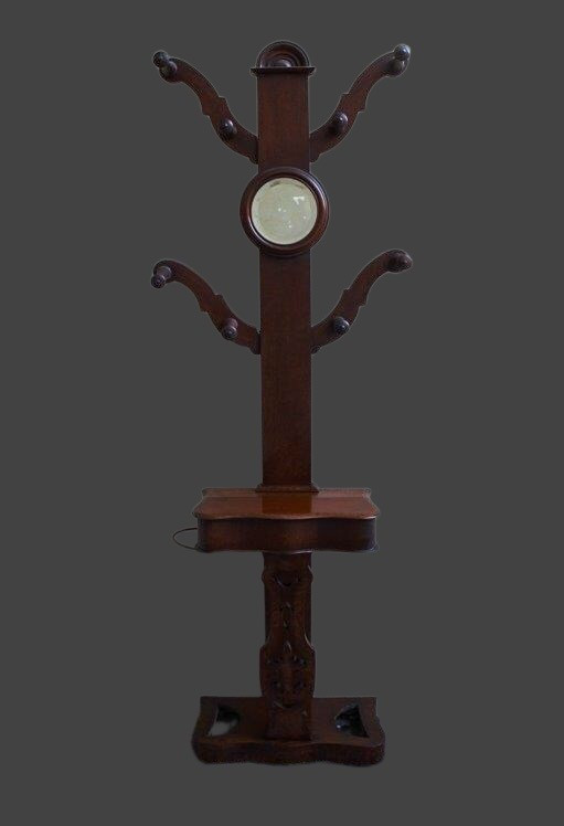 Porte-chapeaux anglais avec console