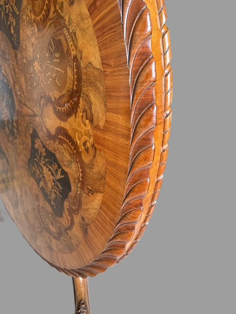 Inlaid Center Table.-photo-3