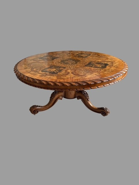 Inlaid Center Table.