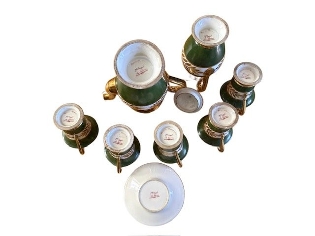 Service à café en porcelaine de Sèvres-photo-3